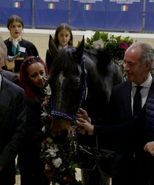 125° Fieracavalli: il padiglione del Masaf inaugurato con Varenne