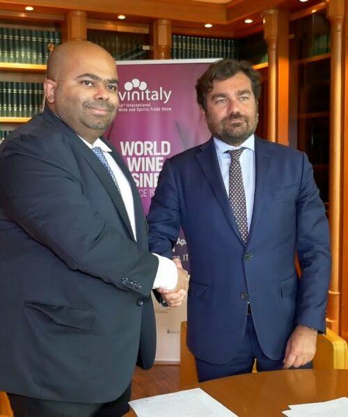 Firmato l’accordo per Vinitaly Preview India