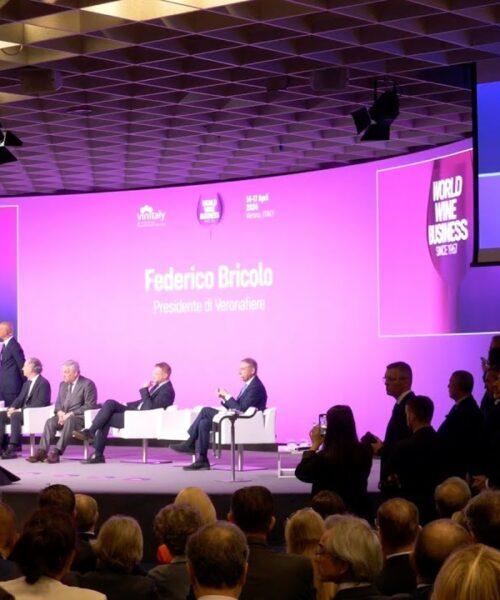 Inaugurazione della 56esima edizione di Vinitaly 2024